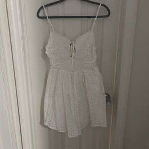 White Smocked Sundress